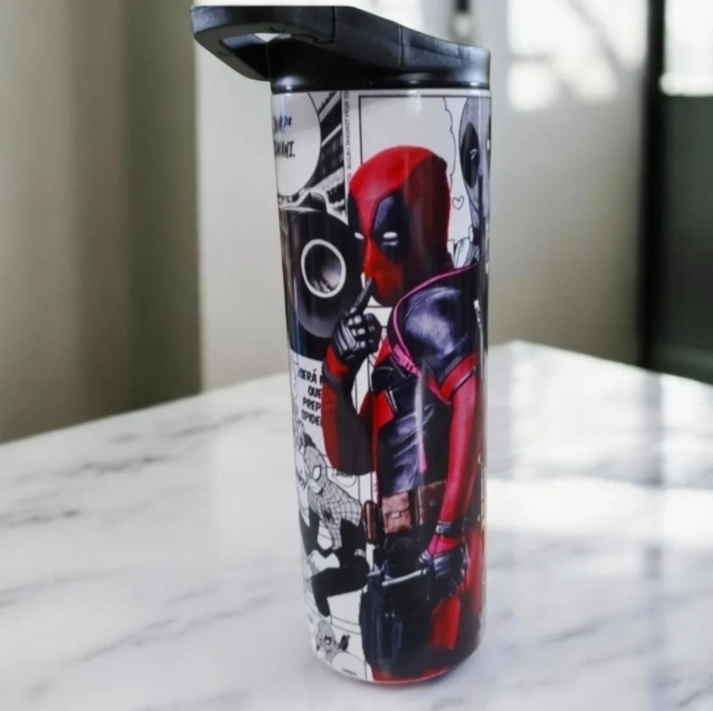 Deadpool Comic Strip 20oz Tumbler 🎉sale
